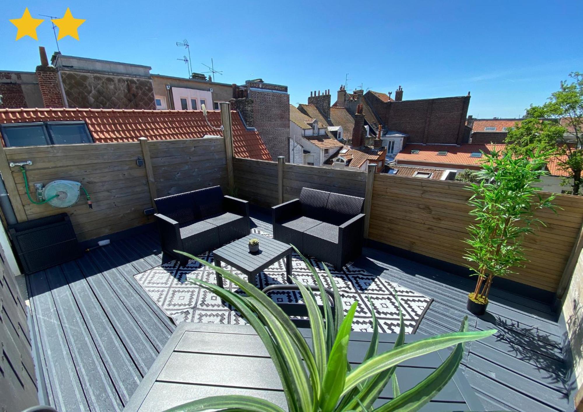 Le Roof Top Jacquard Calais Bagian luar foto
